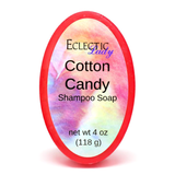 Cotton Candy Handmade Shampoo Soap