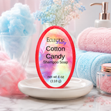 Cotton Candy Handmade Shampoo Soap