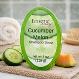 Cucumber Melon Handmade Shampoo Soap