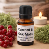 Currant and Oak Moss Fragrance Oil, 10 ml