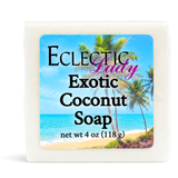 Exotic Coconut Handmade Glycerin Soap