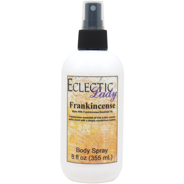 Frankincense Body Spray, Hydrating Body Mist for Daily Use