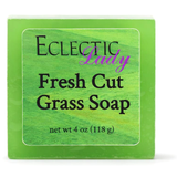 Fresh Cut Grass Handmade Glycerin Soap