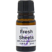 Fresh Sheets Fragrance Oil, 10 ml Premium, Long Lasting Diffuser Oils, Aromatherapy