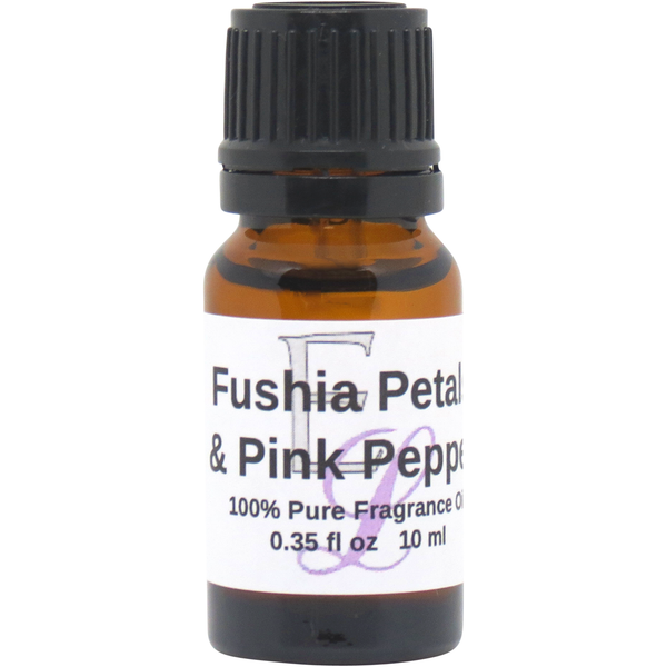 Fushia Petals and Pink Pepper Fragrance Oil, 10 ml Premium, Long Lasting Diffuser Oils, Aromatherapy