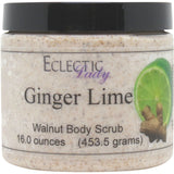 Ginger Lime Walnut Body Scrub