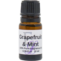 Grapefruit and Mint Fragrance Oil, 10 ml Premium, Long Lasting Diffuser Oils, Aromatherapy