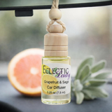 Grapefruit And Sage Scented Car Diffuser