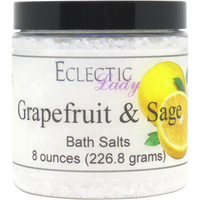 Grapefruit and Sage Bath Salts