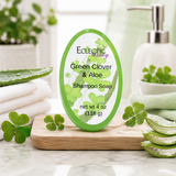 Green Clover and Aloe Handmade Shampoo Soap