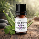 Green Clover and Aloe Fragrance Oil, 10 ml