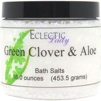 Green Clover and Aloe Bath Salts