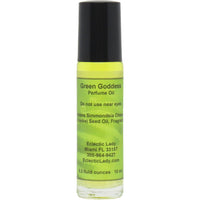 Green Goddess Perfume Oil - Portable Roll-On Fragrance