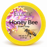 Honey Bee Shave Bar Soap – 4 oz