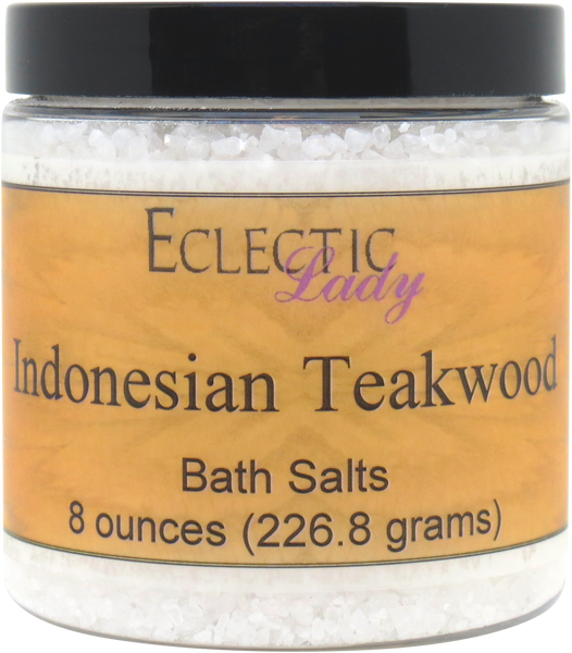 Indonesian Teakwood Bath Salts