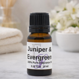 Juniper and Evergreen Fragrance Oil, 10 ml