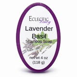 Lavender Basil Handmade Shampoo Soap