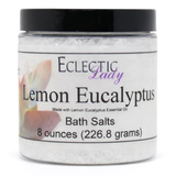 Lemon Eucalyptus Essential Oil Bath Salts