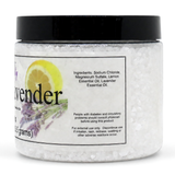 Lemon Lavender Essential Oil Blend Bath Salts