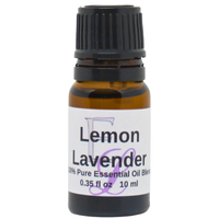 Lemon Lavender Essential Oil Blend All Natural Oil, 10 ml