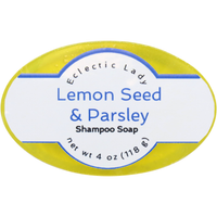 Lemon Seed and Parsley Handmade Shampoo Soap