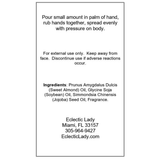 Sea Glass Massage Oil, Perfect for Aromatherapy and Relaxation, Preservative Free
