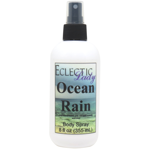 Ocean Rain Body Spray, Hydrating Body Mist for Daily Use