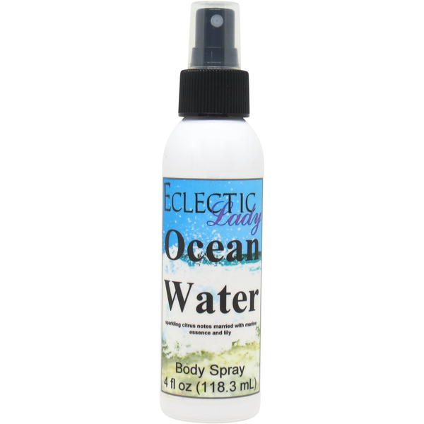 Ocean Water Body Spray, Hydrating Body Mist for Daily Use