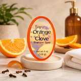 Orange Clove Handmade Shampoo Soap