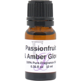 Passionfruit and Amber Glow Fragrance Oil, 10 ml Premium, Long Lasting Diffuser Oils, Aromatherapy