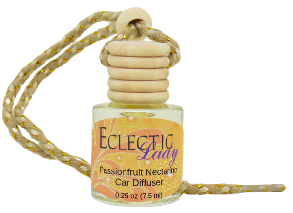 Passionfruit Nectarine Scented Car Diffuser, Air Freshener, Aromatherapy Diffuser, Premium Grade Fragrance Oil