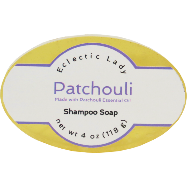 Patchouli Handmade Shampoo Soap - Made with Patchouli Essential Oil