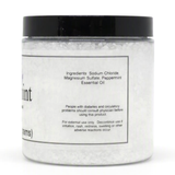 Peppermint Essential Oil Bath Salts