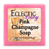 Pink Champagne Handmade Glycerin Soap