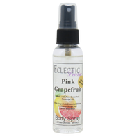 Pink Grapefruit Essential Oil Body Spray, Hydrating Body Mist for Daily Use
