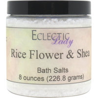 Rice Flower and Shea Bath Salts