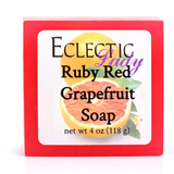 Ruby Red Grapefruit Handmade Glycerin Soap
