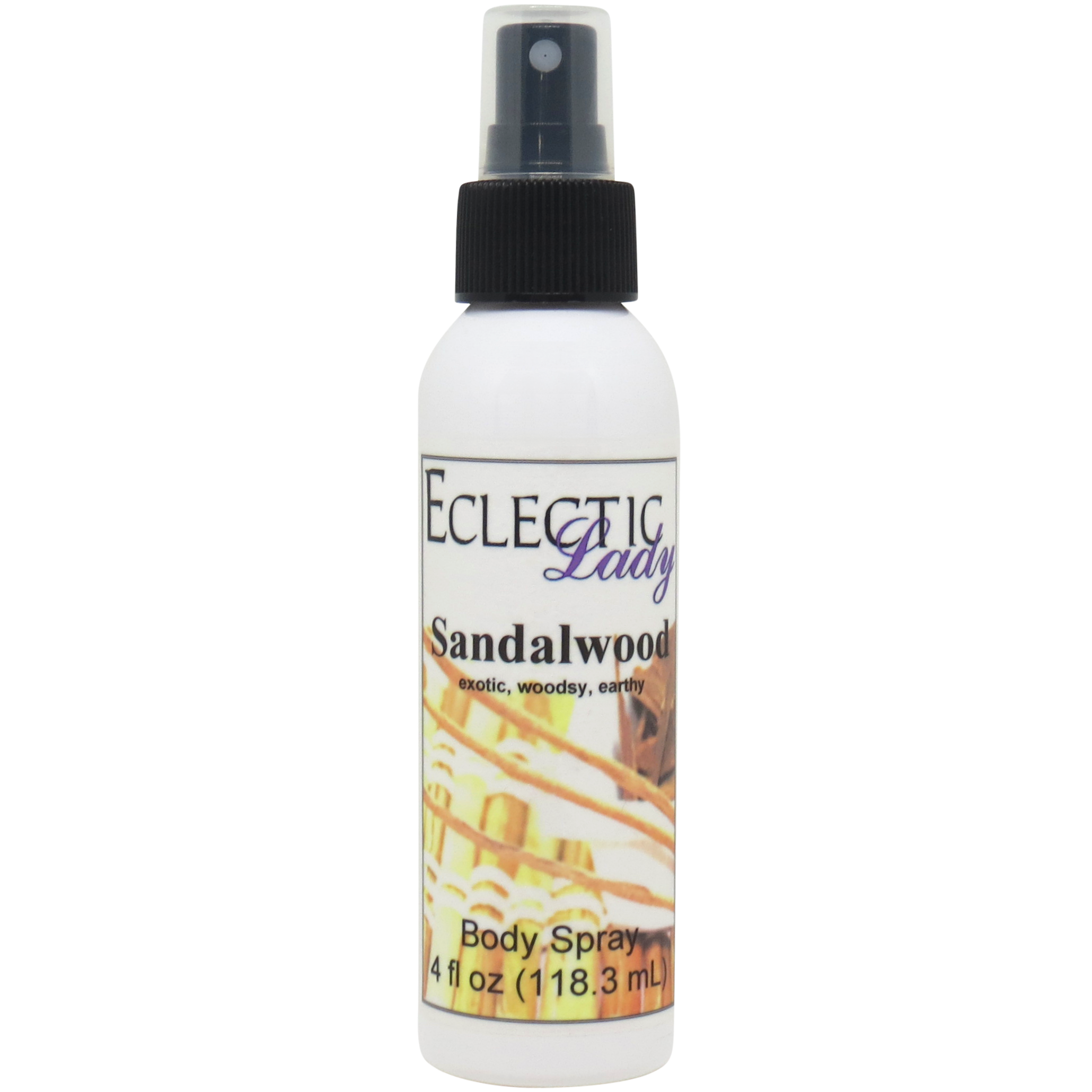 Sandalwood Body Spray, Hydrating Body Mist for Daily Use