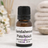 Sandalwood Patchouli Fragrance Oil, 10 ml