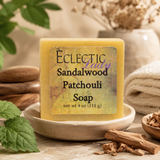 Sandalwood Patchouli Handmade Glycerin Soap