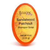 Sandalwood Patchouli Handmade Shampoo Soap
