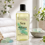 Sea Glass Bath Oil, Hydrating Aromatherapy for Relaxation
