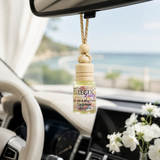 Sea Salt And Rice Flower Scented Car Diffuser, Air Freshener, Aromatherapy Diffuser, Premium Grade Fragrance Oil