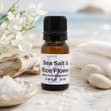 Sea Salt And Rice Flower Fragrance Oil, 10 ml Premium, Long Lasting Diffuser Oils, Aromatherapy