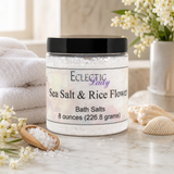 Sea Salt And Rice Flower Bath Salts