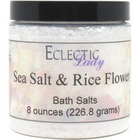 Sea Salt And Rice Flower Bath Salts