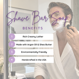 Ocean Water Shave Bar Soap – 4 oz