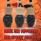 Black Magic Skull Car Diffuser, Air Freshener, Aromatherapy Diffuser, Premium Grade Fragrance Oil