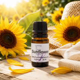 Sunflower Fragrance Oil, 10 ml Premium, Long Lasting Diffuser Oils, Aromatherapy