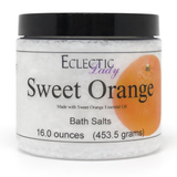 Sweet Orange Essential Oil Bath Salts